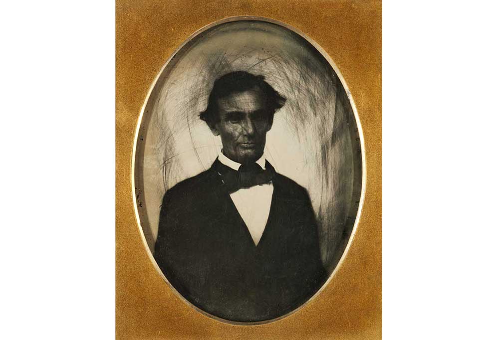 Ambrotypes photo of Abraham Lincoln